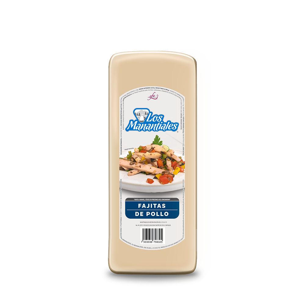 fajitas de pollo los manantiales